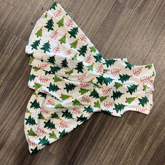 Kids Christmas Tree Formal Dress - Picture 2 of 3